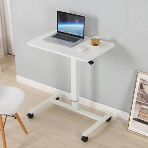 Office Furniture Modern White Hydraulic Adjustable Table for Computer Workstatio