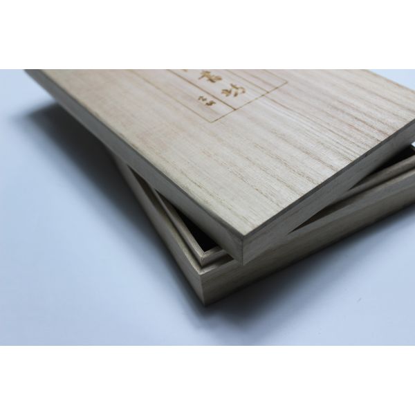 Lightweight Personalised Box , Paulownia Wooden Tea Bag Storage Box With Custom Logo