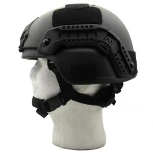 NIJ IIIA FAST Tactical Helmets Military Lightweight Rail Field Camouflage