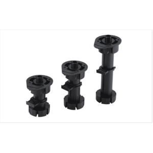 ABS Adjustable Kitchen Plastic Cabinet Legs Environment Friendly