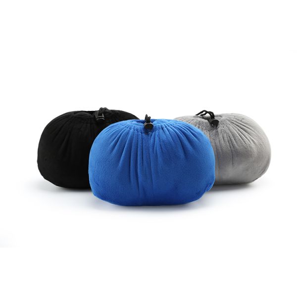 Portable Folding Memory Foam Neck Pillow With Removable Washable Cover