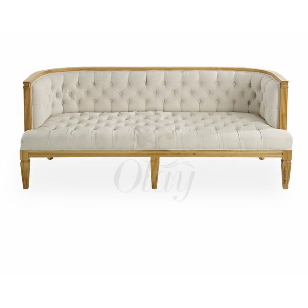 HOT SELL solid Wood Frame Upholstered Wedding desig and partyEvent Sofas