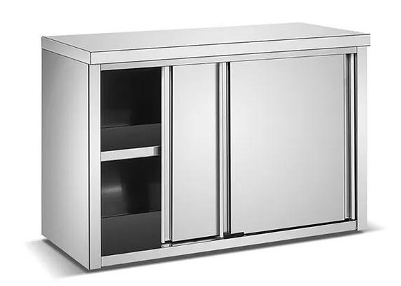 Buy Sliding 1.5m Hanging Kitchen Cabinets With Glass Door at wholesale prices