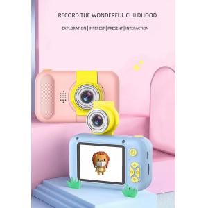 Auto Focusing Cute Cartoon IPS Screen Rechargeable Filter Photos 1080P Kids'