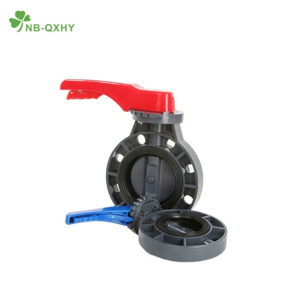 JIS/DIN/BS/ANSI/NPT/BSPT Standard 50-100mm PVC Two PCS Ball Valve for Household
