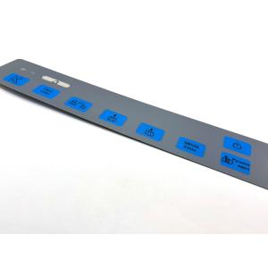 Quality Texture Surface Digital Printing Touch Membrane With Die Cutting Window for sale