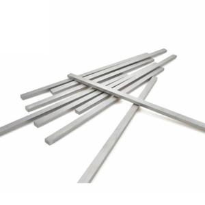 Rectangular Tungsten Carbide Strip P10 - P25 For Machining Steel Cast Steel