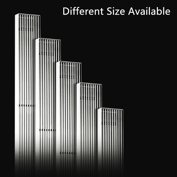 Square Taizhou Floor Drain with 68x300mm Outer Diameter and Stainless Steel Strainer