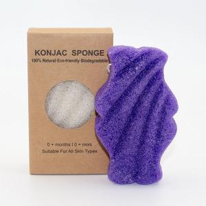 Wave Fishtail Konjac Exfoliating Sponge