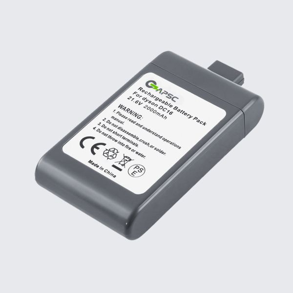 Buy 21.6V 2000mAh-2500mAh vacuum cleaner lithium battery pack at wholesale prices