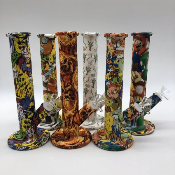 Buy HESEN 640g Silicone 30cm Smoke Weed Pipes at wholesale prices