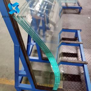 10mm Clear Curved Tempered Glass For Staircase Railings