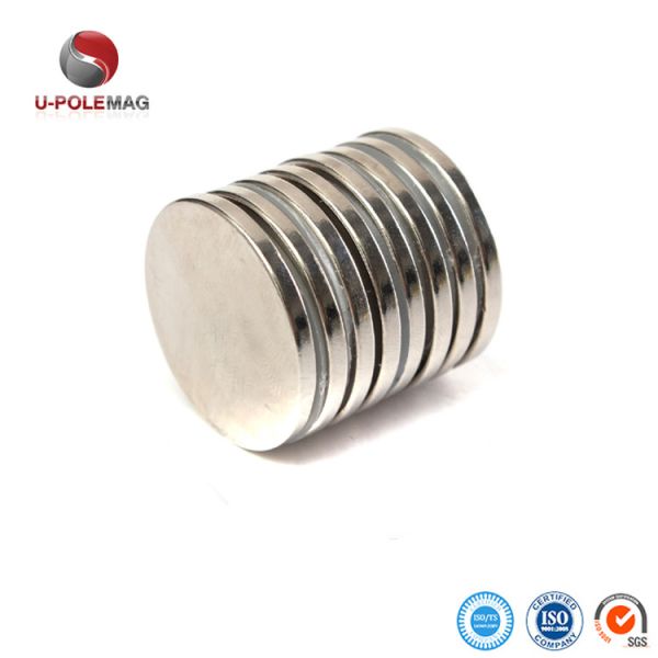 Ndfeb Magnet 1.26" x 1/8" Disc Rare Earth Permanent Magnet Industrial Magnet