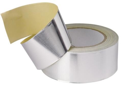 Temperature Resistant Flame Retardant Aluminum Foil Tape,silver acrylic adhesion