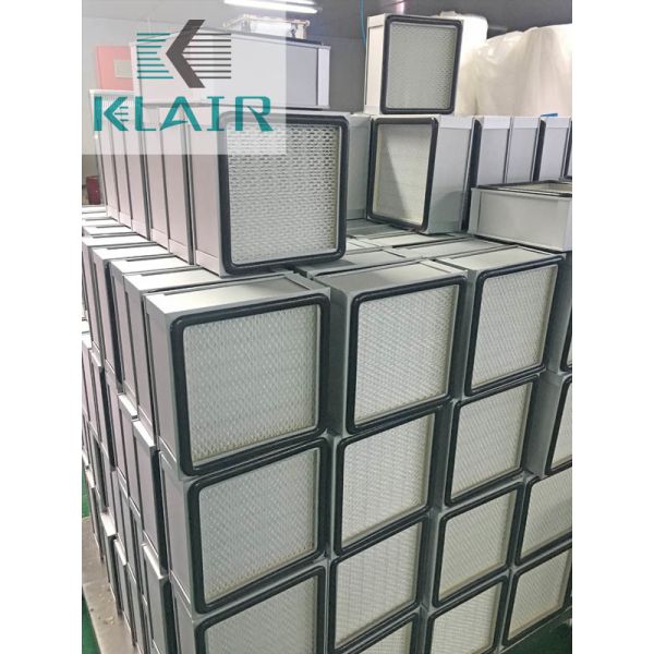 Oem Mini Pleat Hepa Filter Air Purifier With Micro Glass Fiber Media