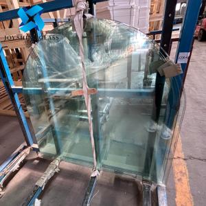 Quality Customzied 10mm Clear Toughened Glass Guardrails for sale