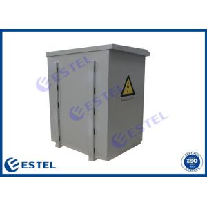 Steel IP55 19inch Rack Pole Mount Weatherproof Enclosure