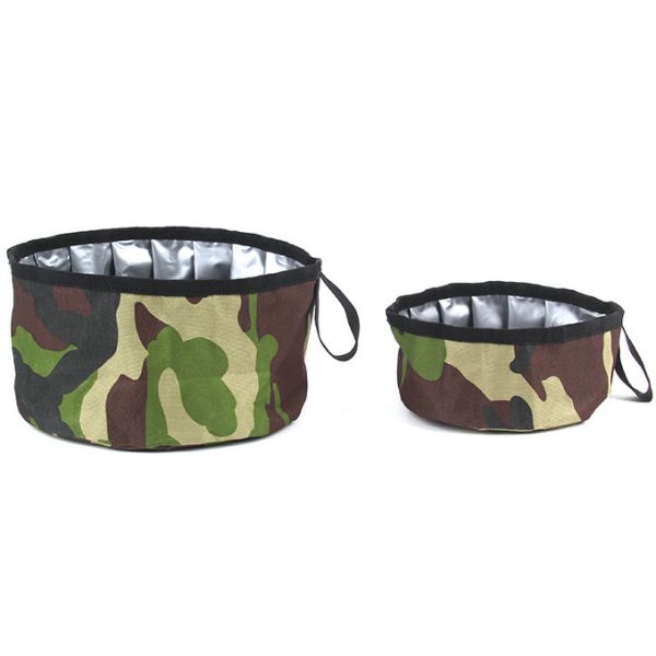 Collapsible Portable Dog Water Food Bowls For Medium To Large Dogs
