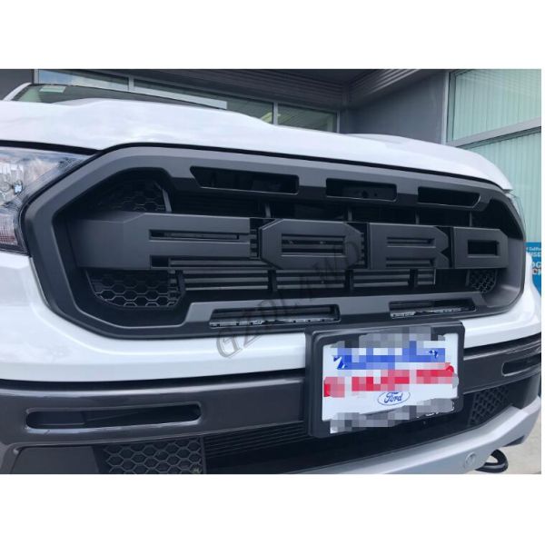 Plastic Front Grill Mesh With FORD Letters / 2019 Ford Ranger T8 XLS XLT Raptor Front Grille