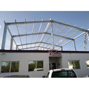 Two Floors Prefab Steel Structure Building With C/Z Purlin