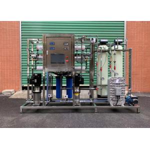 RO + EDI System Water Treatment Purification System / Water Treatment Equipment