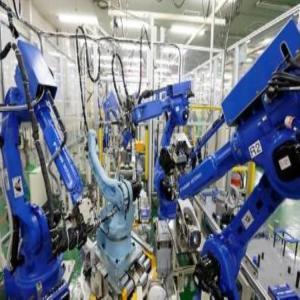 Robotic Arm 6 Axis Yaskawa GP25 With CNGBS Robot Dress Pack For Handling Robot