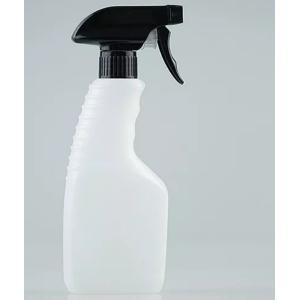 Refillable Cleaning Liquid 500ml Plastic Bottle With Colored Trigger Spray