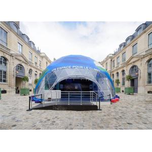 100 People Modular Structure Dome Event Tent With Clear Sidewall