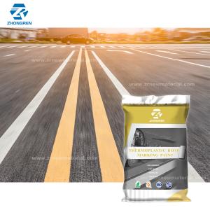 Quick Drying Reflective Road Marking Paint Coating Resistance Thermoplastic