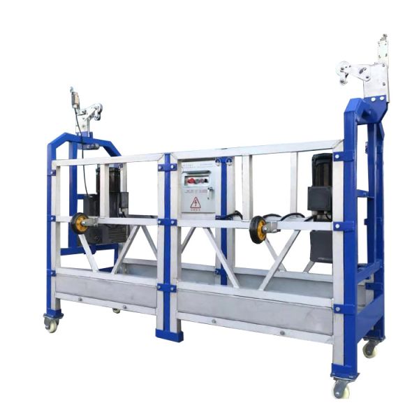 Chimney maintenance modular temporary ZLP630 ZLP800 suspended scaffolding