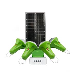 30W Solar Home Lighting System DC5V OEM Separated Design