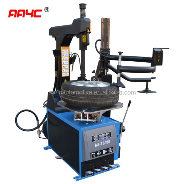 1.1KW Fully Automatic Tire Changer Machine With Back Titling Column
