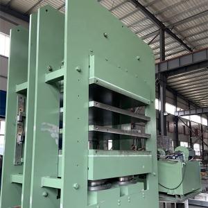 Advanced Technology Plate Vulcanizing Press 1200T for Rubber Bearings Video