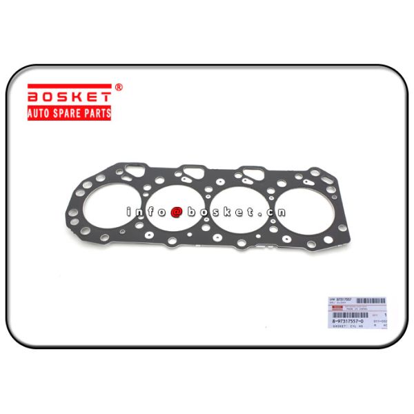 ISUZU 4JX1 UBS73 8-97317557-0 8-97169317-1 8973175570 8971693171 Cylinder Head Gasket