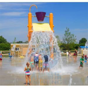 Commercial Fiberglass Aqua Play Games Children Pool Big Water Buckets