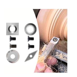 100% Tungsten Carbide Woodturning Tool Kit With Carbide Inserts