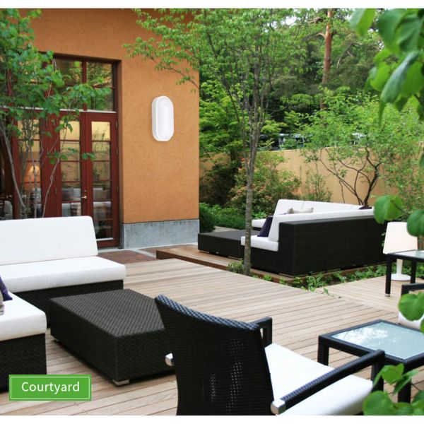 Modern LED Bulkhead Ceiling Lights For Bathroom / Outdoor 80lm / W RA80