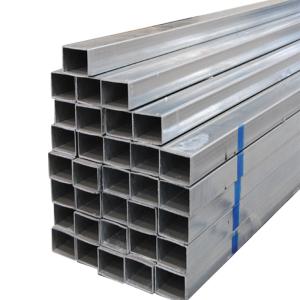 China Pre Galvanized Zinc Coated Square Pipe 3*40*40mm 1.5mm Thickness for Invoicing by Theoretical Weight on sale