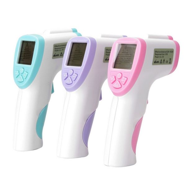 Quality Portable Infrared Forehead Thermometer , Handheld IR Thermometer LCD Display for sale