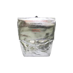 Custom Metallic Washable Paper Backpack Anti Tear 0.5mm 0.55mm Waterproof