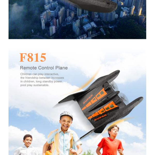 Package Includes Outdoor Electric Remote Control Aircraft Toy for Glider Airplane Adventure