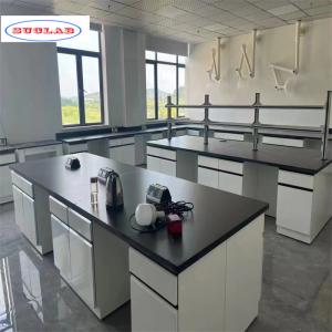 High Environmental Friendliness 50kg Chemistry Lab Bench with Smooth Surface