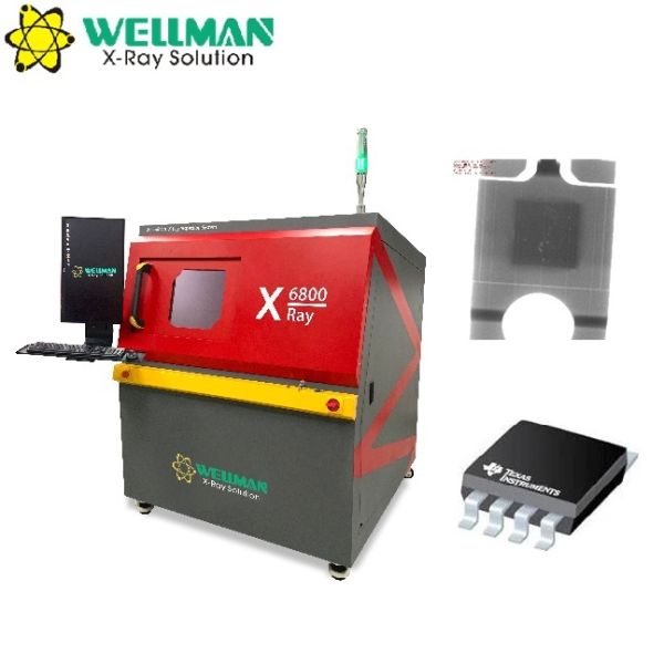 Buy Closed X Ray PCB Inspection Machine With 5 Axis System And 5" FPD at wholesale prices