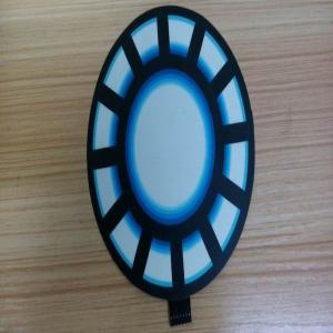 promotional price custom animation effect el t-shirt panel