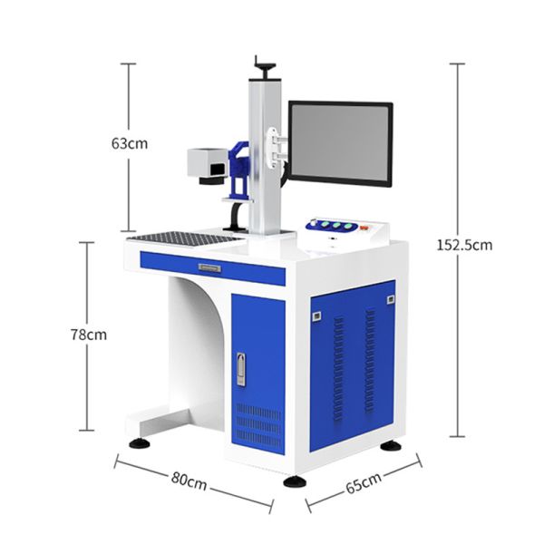 Full Function Flying Type UV Laser Marking Machine 3W 5W 10W For Metal And Non
