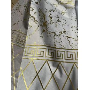 China 160-300gsm Foil Velvet Fabric Customized For Cushion Curtain on sale