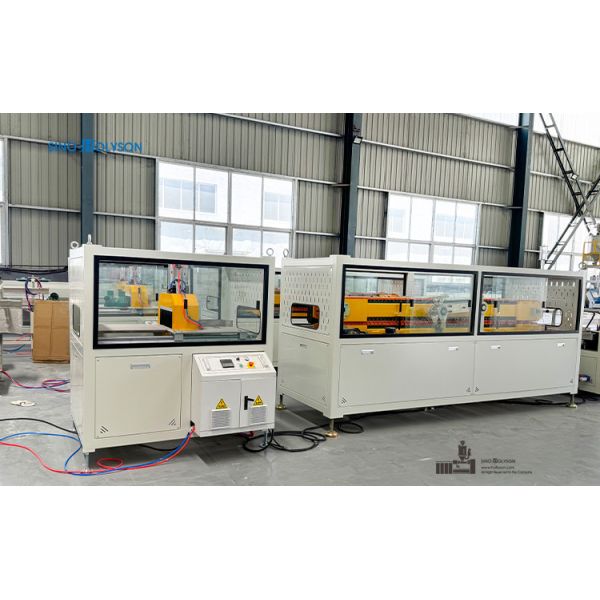Sino Holyson HSJZ-65/132 WPC PVC Wall Panel Machine For High Output WPC Door Frame Manufacturing