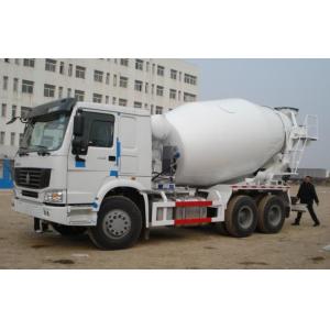 Concrete Mixer Pump Truck , Mixer Concrete Truck With L2000 Cabin 6 By 4 Drive