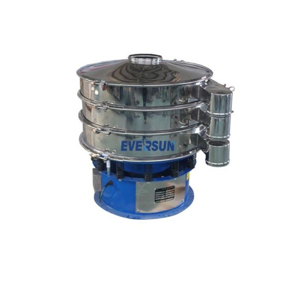 Buy Single Deck Dust Removal Spice Powder Rotary Vibrating Screen at wholesale prices