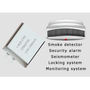 Quality CP603742 Primary 2400mAh 3.0V Lithium Pouch Cell for sale